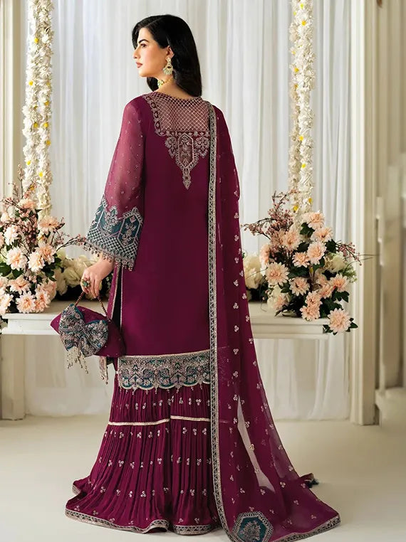 Alizeh Eternal Charm Luxe Collection 2025 (8001-Rosie)