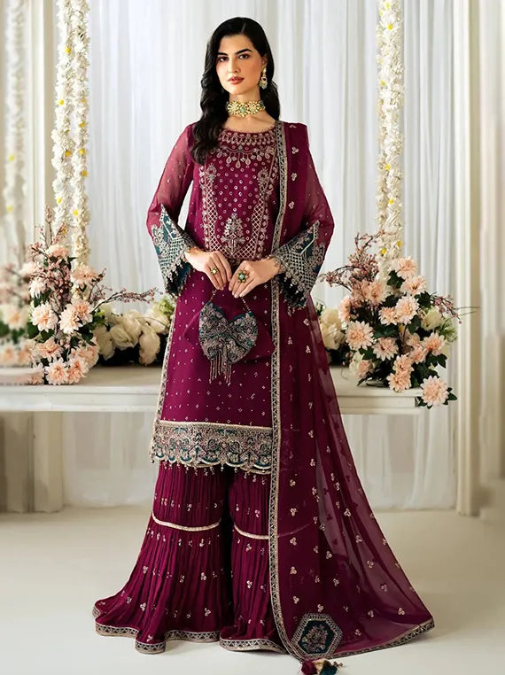 Alizeh Eternal Charm Luxe Collection 2025 (8001-Rosie)