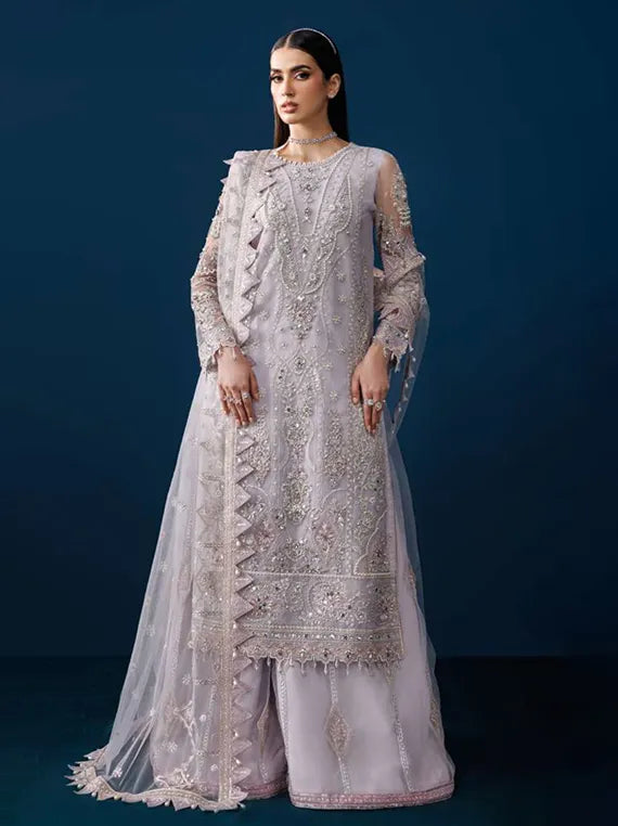 Alizeh Exclusive Embroidered Net Collection 2025 (4055-MAEVE)