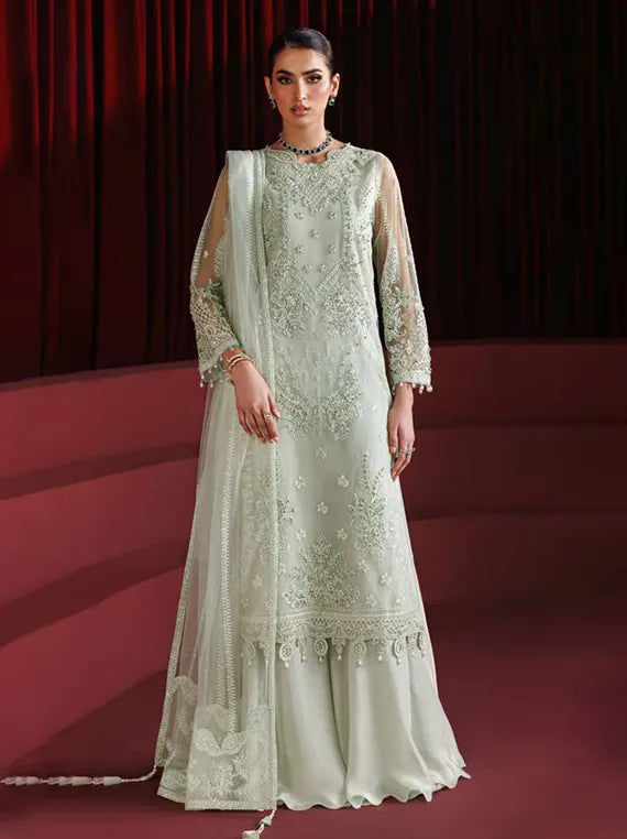 Alizeh Exclusive Embroidered Net Collection 2025 (4058-MUSE)
