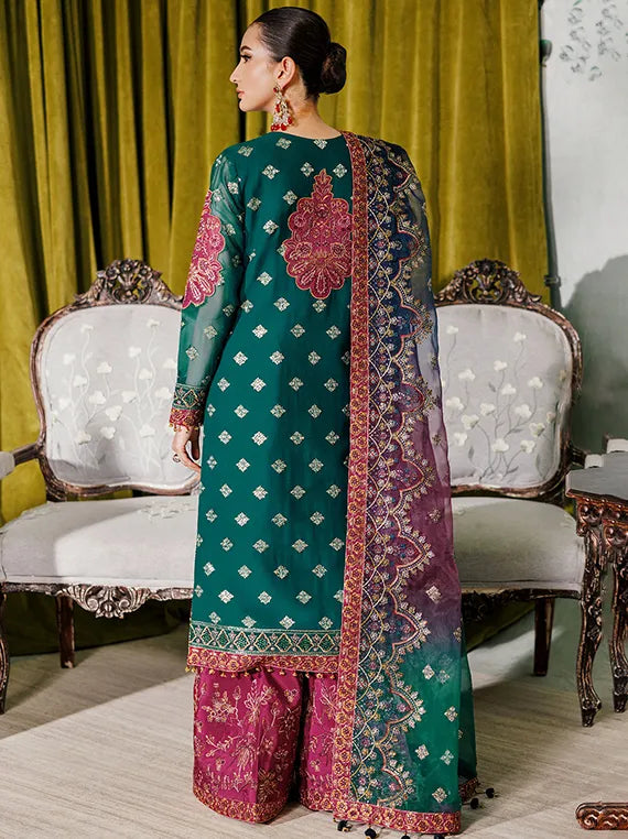Alizeh Multi Fastive Formal Collection 24 (04-Nagar C Sea Green)