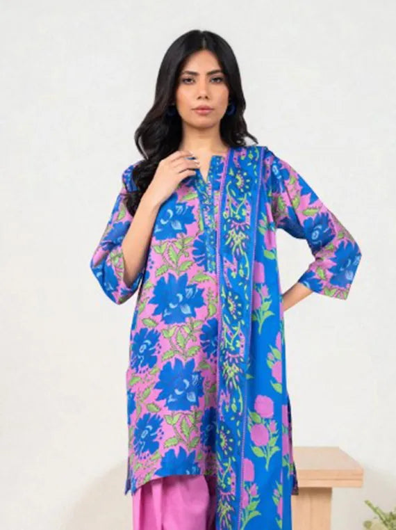 Alkaram Printed Khaddar Collection 2025 (MSB-34-25-2-PINK)