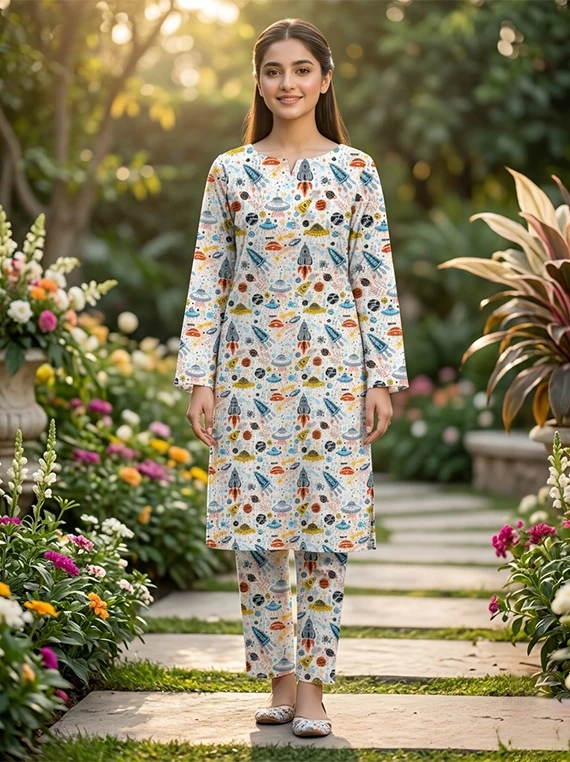 All Over Printed Lawn Edit 2026 Vol FA-48 (D-03)