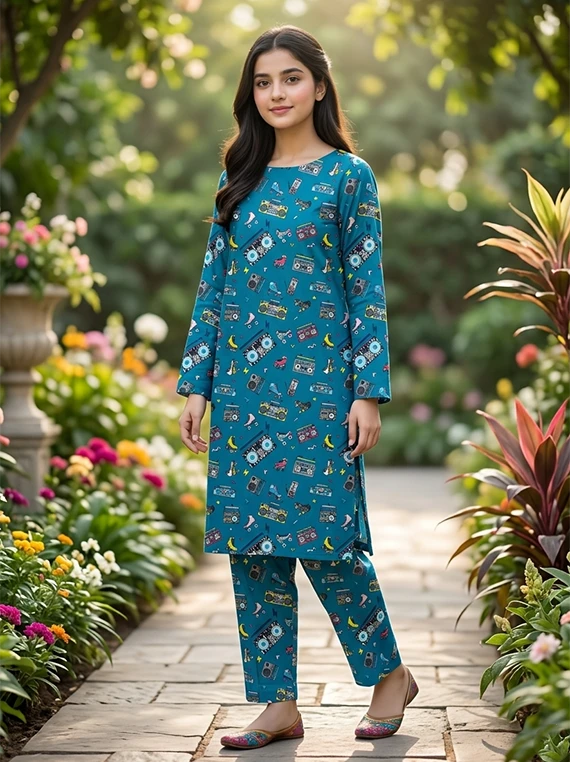 All Over Printed Lawn Edit 2026 Vol FA-48 (D-34)