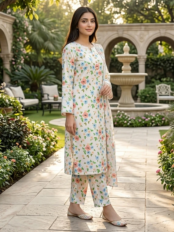 All Over Printed Lawn Edit 2026 Vol FA-48 (D-35)