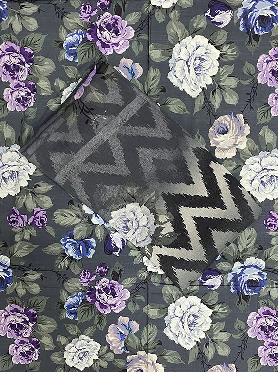 All Over Printed Slub Linen Edit 2025 Vol-PC69 (D-05)