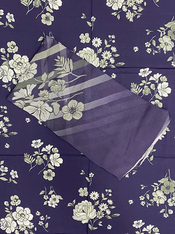 All Over Printed Slub Linen Edit 2025 Vol-PC69 (D-06)