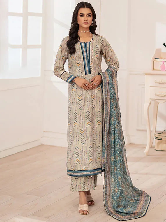 Alzohaib Color Digital Printed Collection 2025 (D-10)