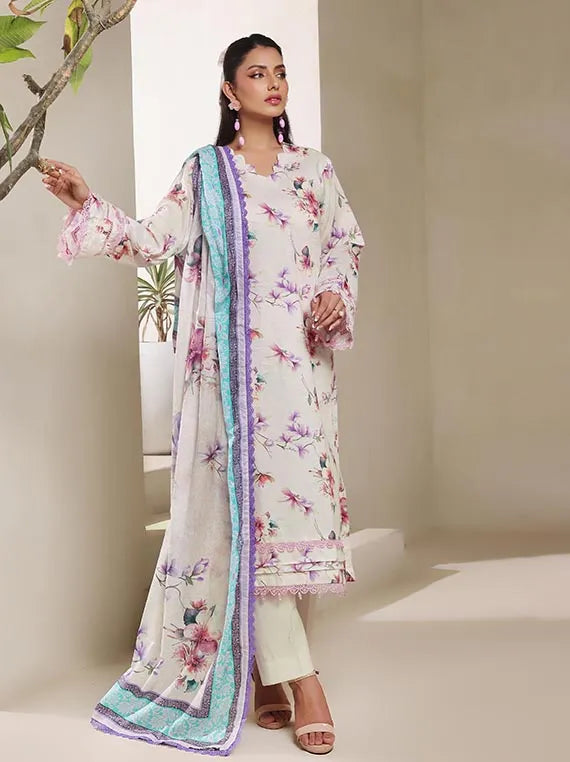 Alzohaib Colours Digital Printed Lawn Collection 2025 Vol-05