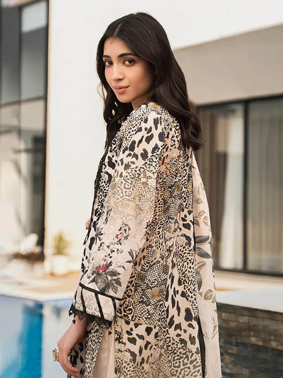 Alzohaib Luxury Lawn Prints Collection 2025 (AZP-25-04)