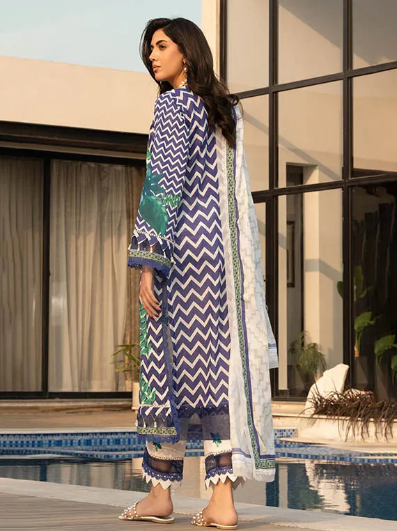 Alzohaib Luxury Lawn Prints Collection 2025 (AZP-25-11)