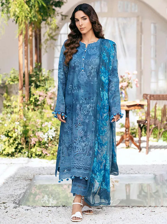 Amal Embroidered Printed Lawn Collection 2025 by Motifz