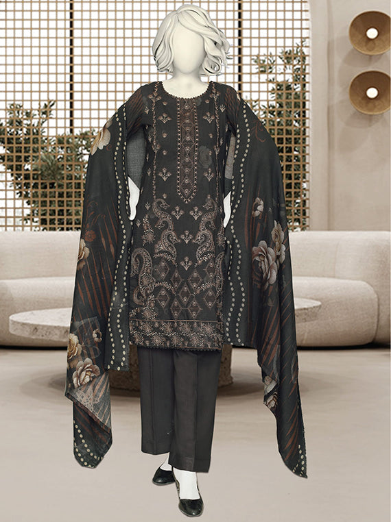 Ameela Printed Embroidered Peach Collection 2025 Vol-02 By ABC (D-05)