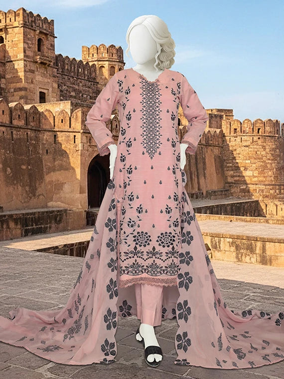 Andaz by ABC Embroidered Lawn Collection 2026 (D-01)