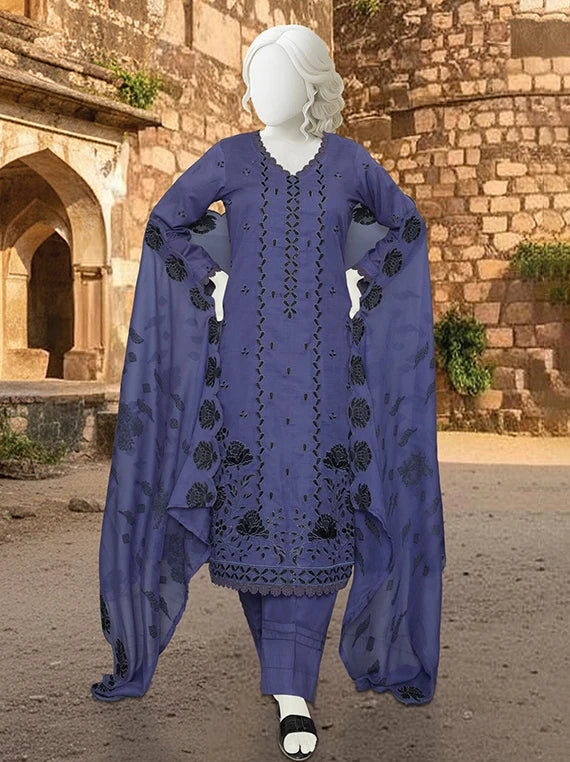 Andaz by ABC Embroidered Lawn Collection 2026 (D-08)