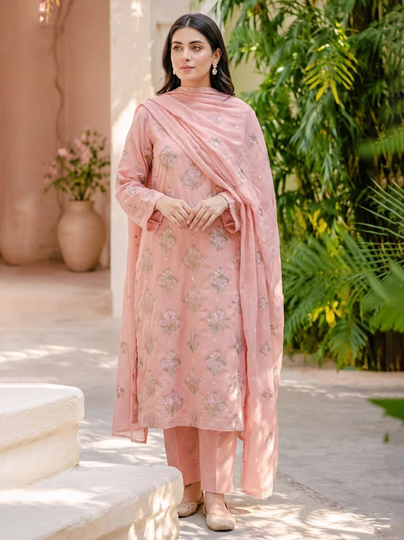 Angan By Manizay Embroidered Karandi Collection 2026 (D-05)