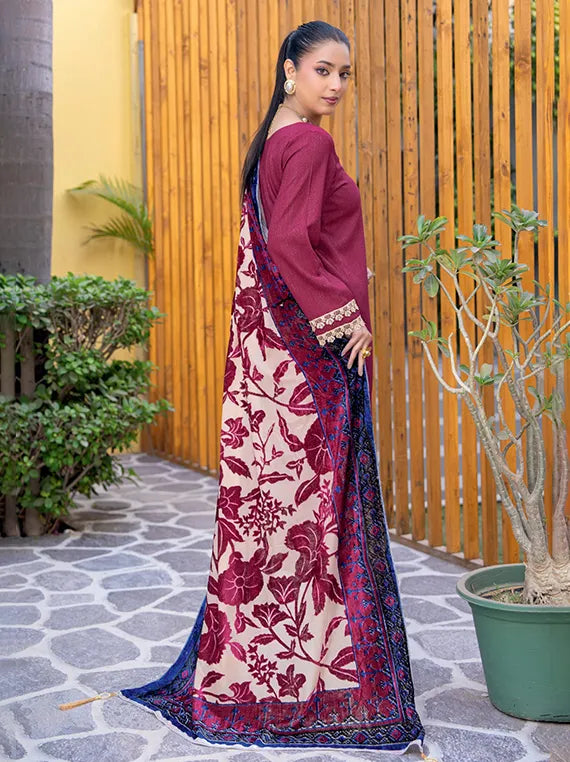 Angelina Dhanak Zarri Wool Collection 2025 by Chawla Fabrics (D-02)