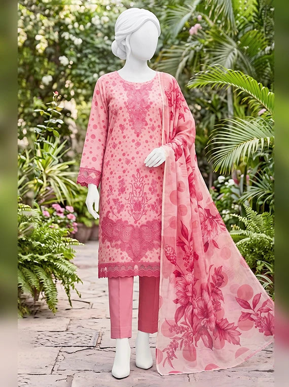 Anosha by ABC Embroidered Bana Dora Unstitched Collection'26 (DD-08)