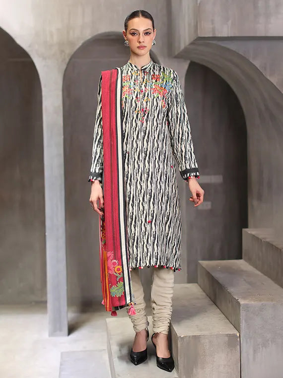 Arctic Aura by Gul Ahmed Winter Unstitched Collection'26 (AY-62010)