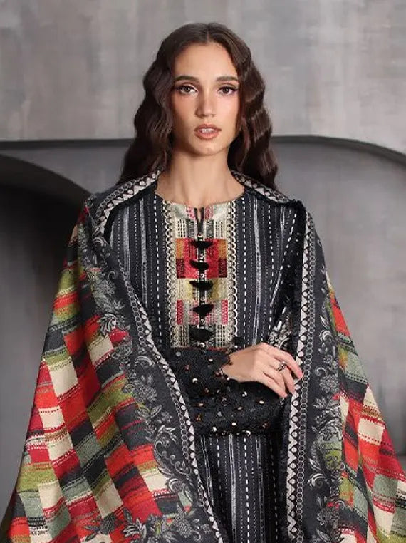Arctic Aura by Gul Ahmed Winter Unstitched Collection'26 (AY-62011)