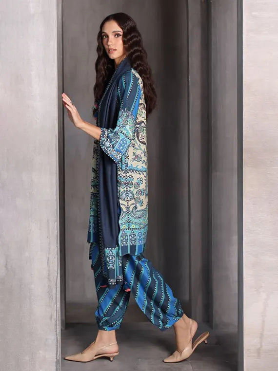 Arctic Aura by Gul Ahmed Winter Unstitched Collection'26 (AY-62022)