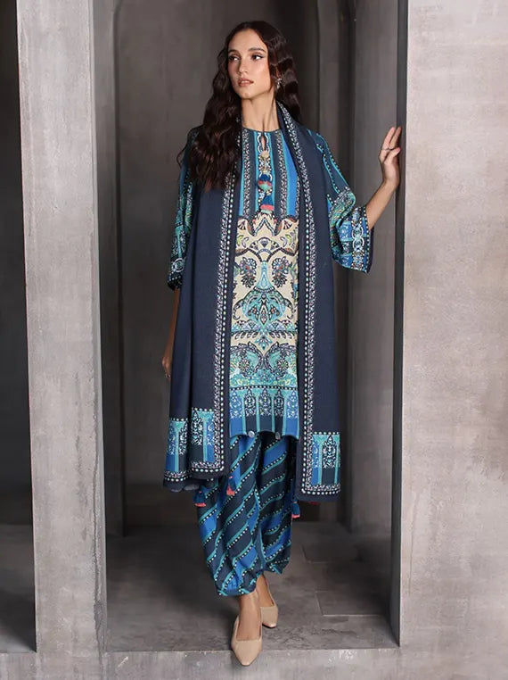 Arctic Aura by Gul Ahmed Winter Unstitched Collection'26 (AY-62022)