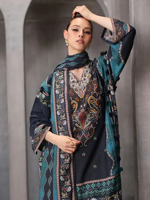 Arctic Aura by Gul Ahmed Winter Unstitched Collection'26 (AY-62023)
