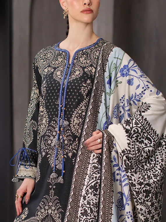 Arctic Aura by Gul Ahmed Winter Unstitched Collection'26 (AY-62024)