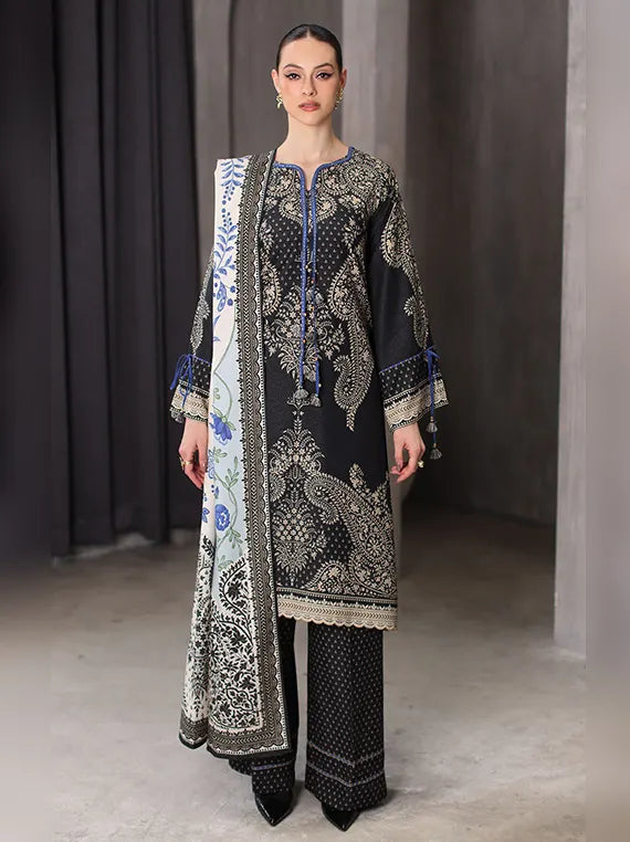 Arctic Aura by Gul Ahmed Winter Unstitched Collection'26 (AY-62024)