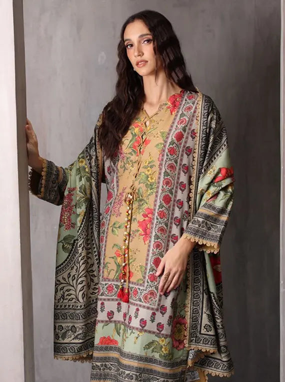 Arctic Aura by Gul Ahmed Winter Unstitched Collection'26 (AY-62026)