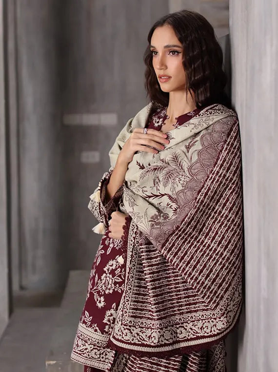 Arctic Aura by Gul Ahmed Winter Unstitched Collection'26 (K-62058)