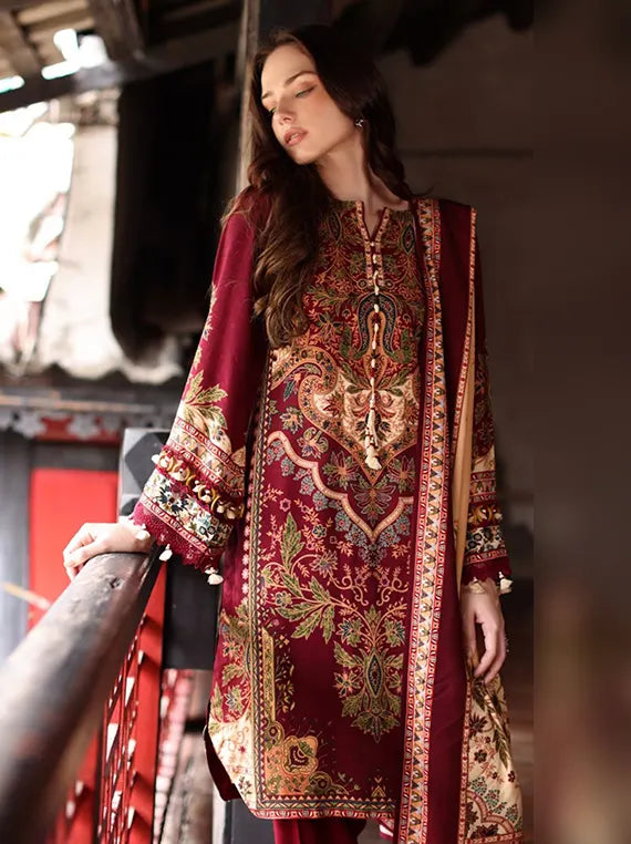 Arctic Aura by Gul Ahmed Winter Unstitched Collection'26 (LT-62003)