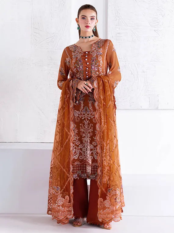 Arzoo by Ramsha Luxe Chiffon Collection 2025 Vol-02 (U-208)