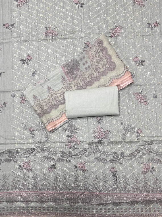 Aster Printed Chikankari Lawn Edit26 Vol-26DF11 (D-02)