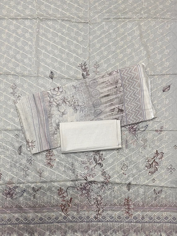 Aster Printed Chikankari Lawn Edit26 Vol-26DF11 (D-03)