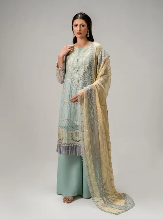 Aura by Zebtan Luxury Chiffon Collection 2025