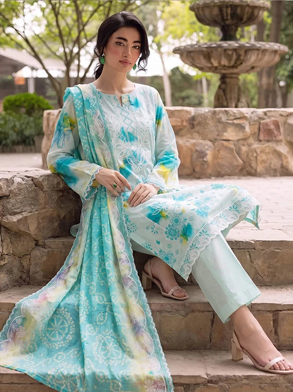 Ayat Embroidered Viscose Boring Unstitched Collection'26 V-3816 (D-02)