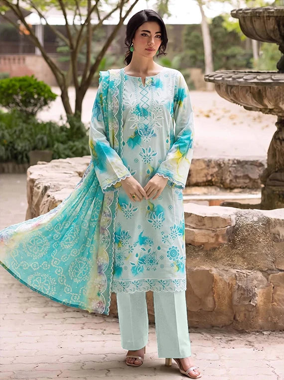 Ayat Embroidered Viscose Boring Unstitched Collection'26 V-3816 (D-02)