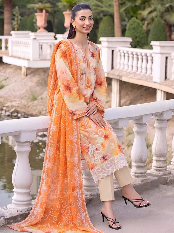 Ayat Embroidered Viscose Boring Unstitched Collection'26 V-3816 (D-04)