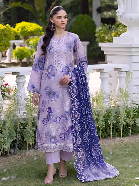 Ayat Embroidered Viscose Boring Unstitched Collection'26 V-3816 (D-08)