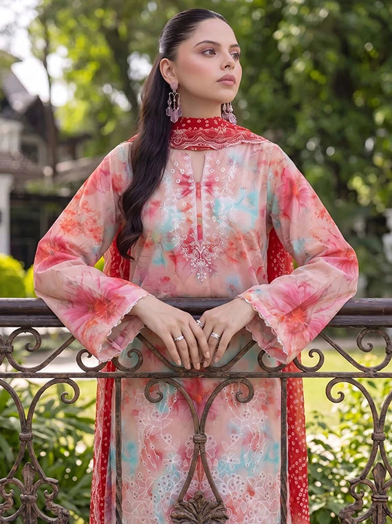 Ayat Embroidered Viscose Boring Unstitched Collection'26 V-3816 (D-09)