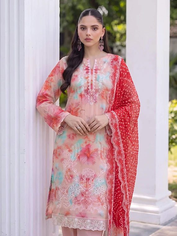 Ayat Embroidered Viscose Boring Unstitched Collection'26 V-3816 (D-09)