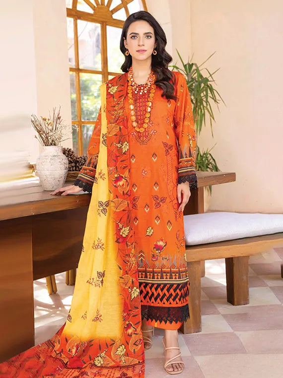 Ayat by BMF Embroidered Lawn Collection 2025 Vol-1205