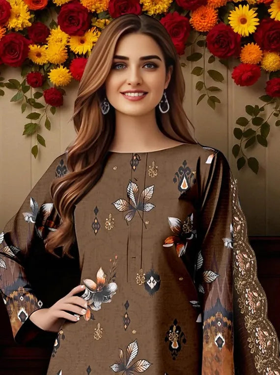 Ayra Print Kari Viscose Collection 2025 Vol-07 by Bin Fareed (D-02)