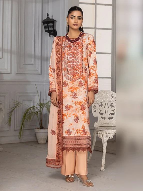 Azam Arts Pankh By Smile Collection 2026 (D-07)