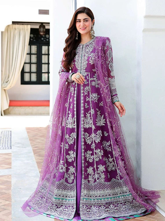 BACHELORETTE CHRONICLES by Mushq Embroidered Unstitched Chiffon'26 (07-Dream Girl)