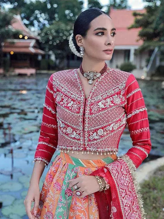 BAROQUE Chantelle Embroidered Net Collection 2026 (07-Mehfil)