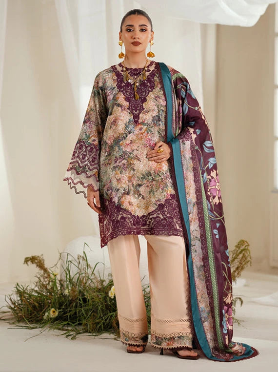 BIN ILYAS Embroidered Viscose Collection 2026 (1104-B)