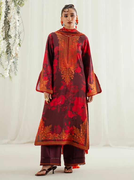 BIN ILYAS Embroidered Viscose Collection 2026 (1106-A)