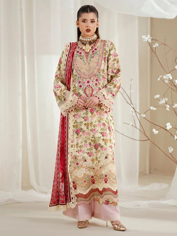 BIN ILYAS Embroidered Viscose Collection 2026 (1107-A)